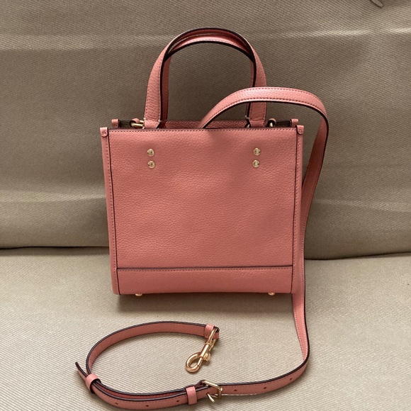 ** SOLD -COACH PINK DEMPSEY TOTE 22 W/Creature Patches - Candy Pink Multi --NWT! - Picture 7 of 9